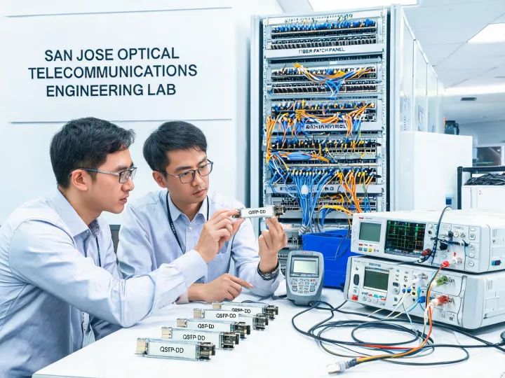 Optical engineering lab team