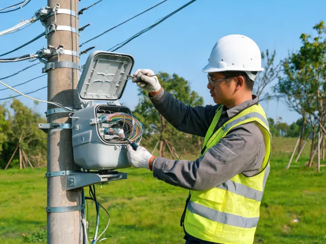 FTTH fiber splicing closure