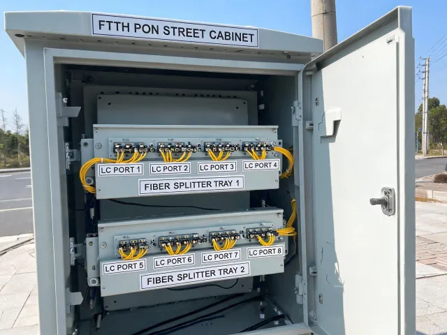 FTTH PON cabinet