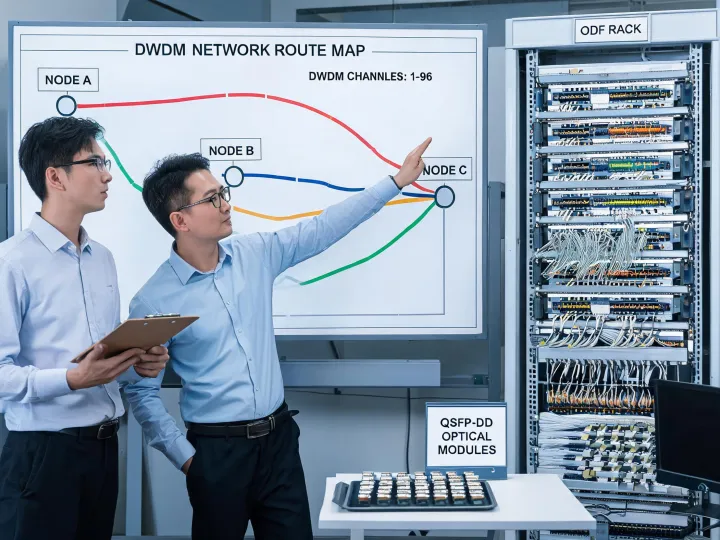 DWDM optical solution planning